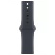 Apple Watch SE 3 44 мм (алюминиевый корпус, полуночный/полуночный, спортивный силиконовый ремешок M/L)