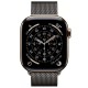 Apple Watch Series 11 LTE 46 мм (титановый корпус, золотистый/сланец, миланская петля)